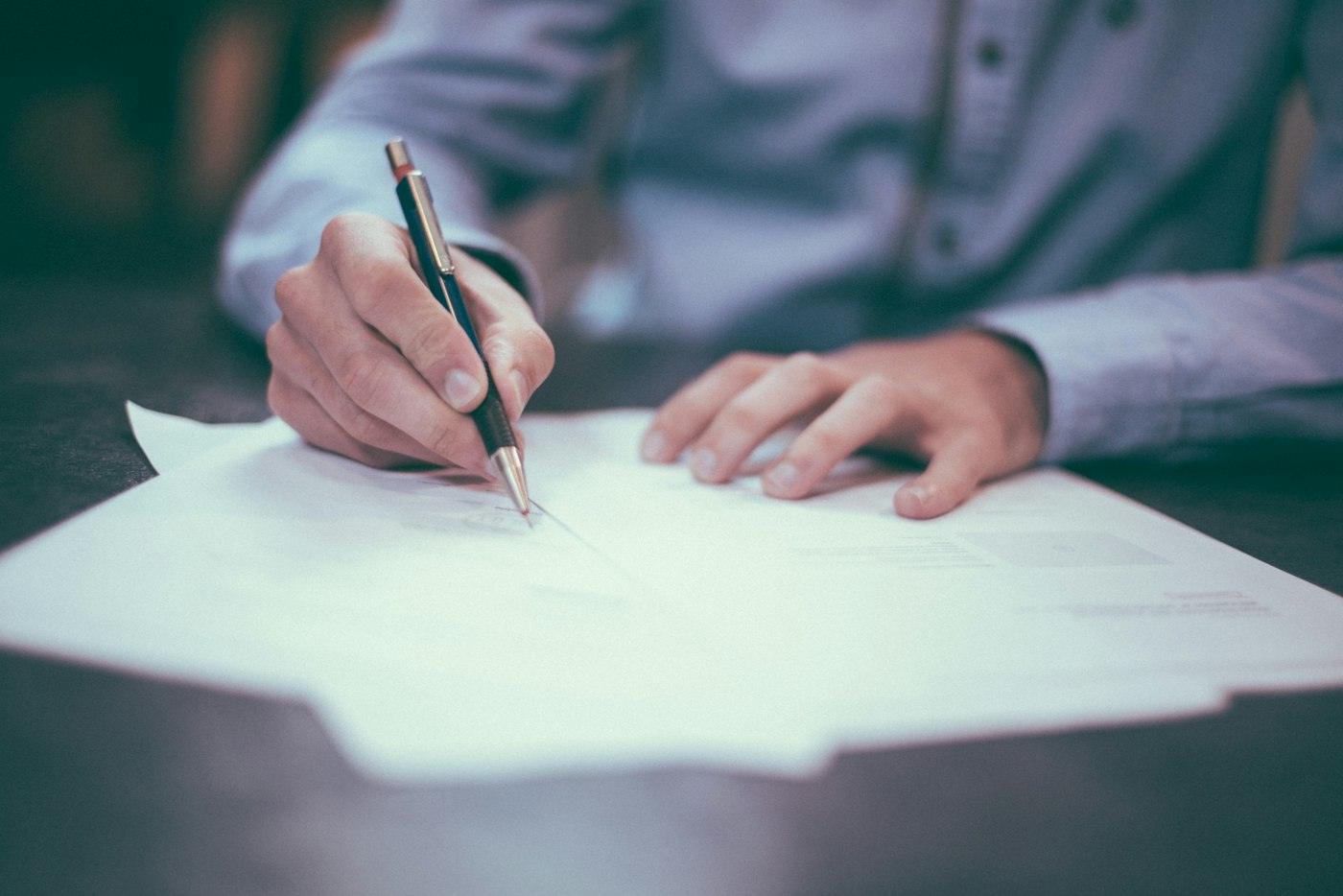 Paper records prepared for secure shredding