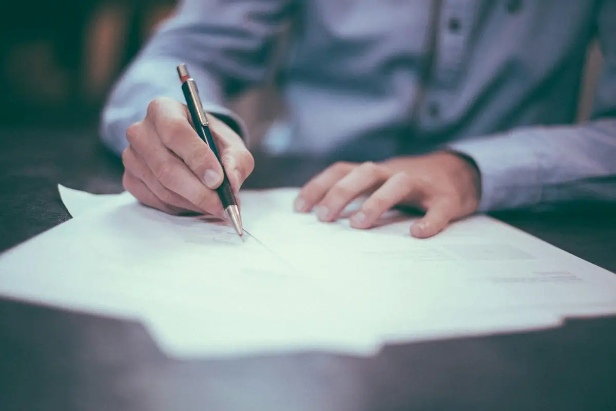 Paper records prepared for secure shredding